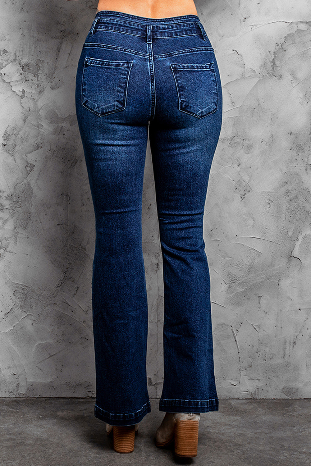 High Rise Flared Jeans High Rise Flared Jeans - M&R CORNERJeans Trendsi