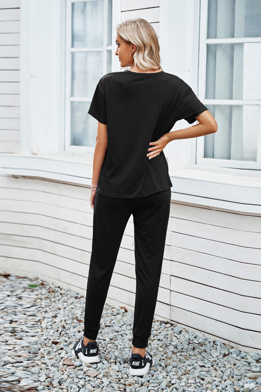 T-Shirt and Joggers Lounge Set