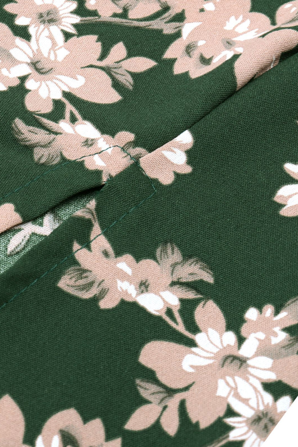Floral Strapless Tie Waist Midi Dress