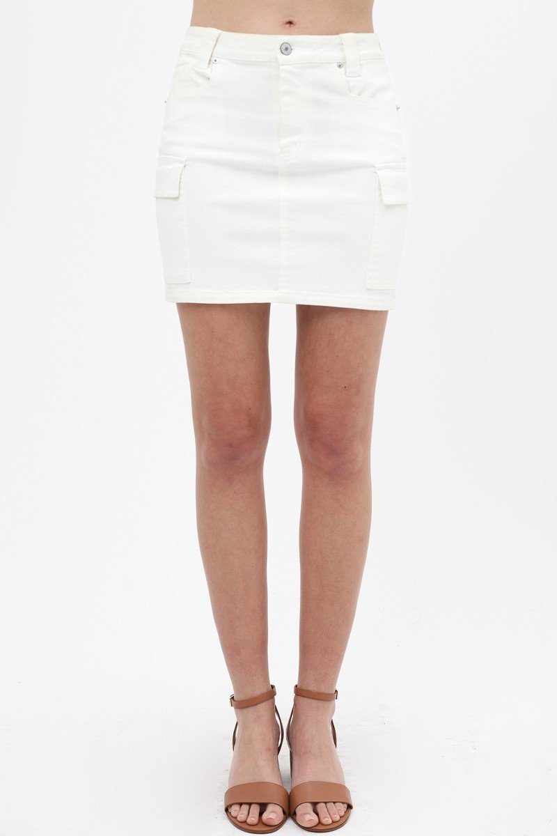 cotton spandex mini skirts