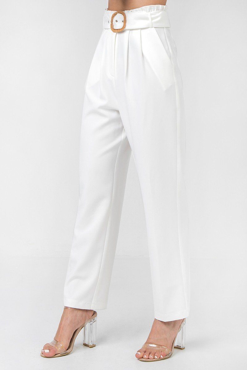 solid pants womens