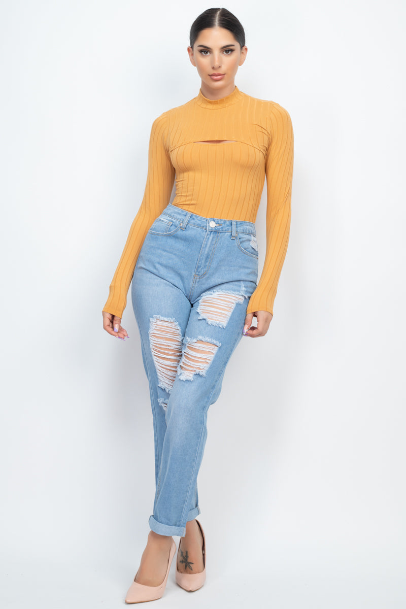 Distressed Boyfriend Jeans Distressed Boyfriend Jeans - M&R CORNER M&R CORNER