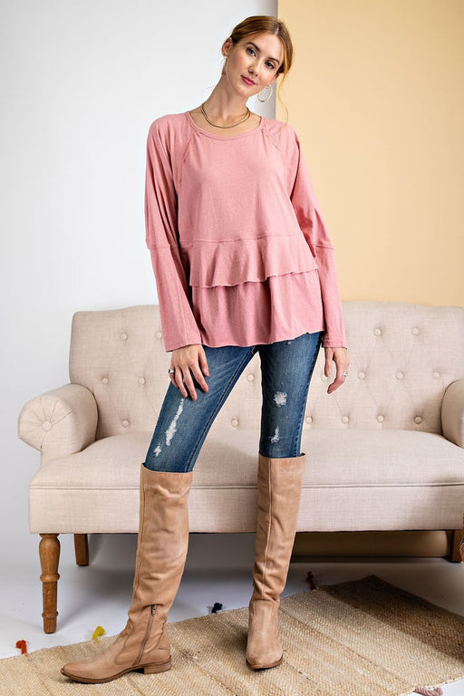 Lace Detailing Tunic Lace Detailing Tunic - M&R CORNER M&R CORNER