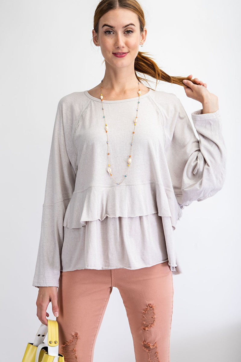 Lace Detailing Tunic Lace Detailing Tunic - M&R CORNER M&R CORNER