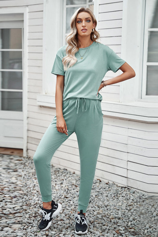 T-Shirt and Joggers Lounge Set