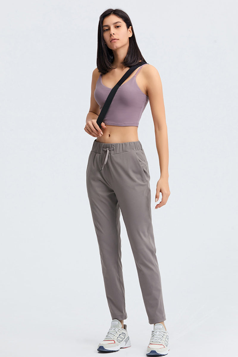Ankle Cut Active Trousers