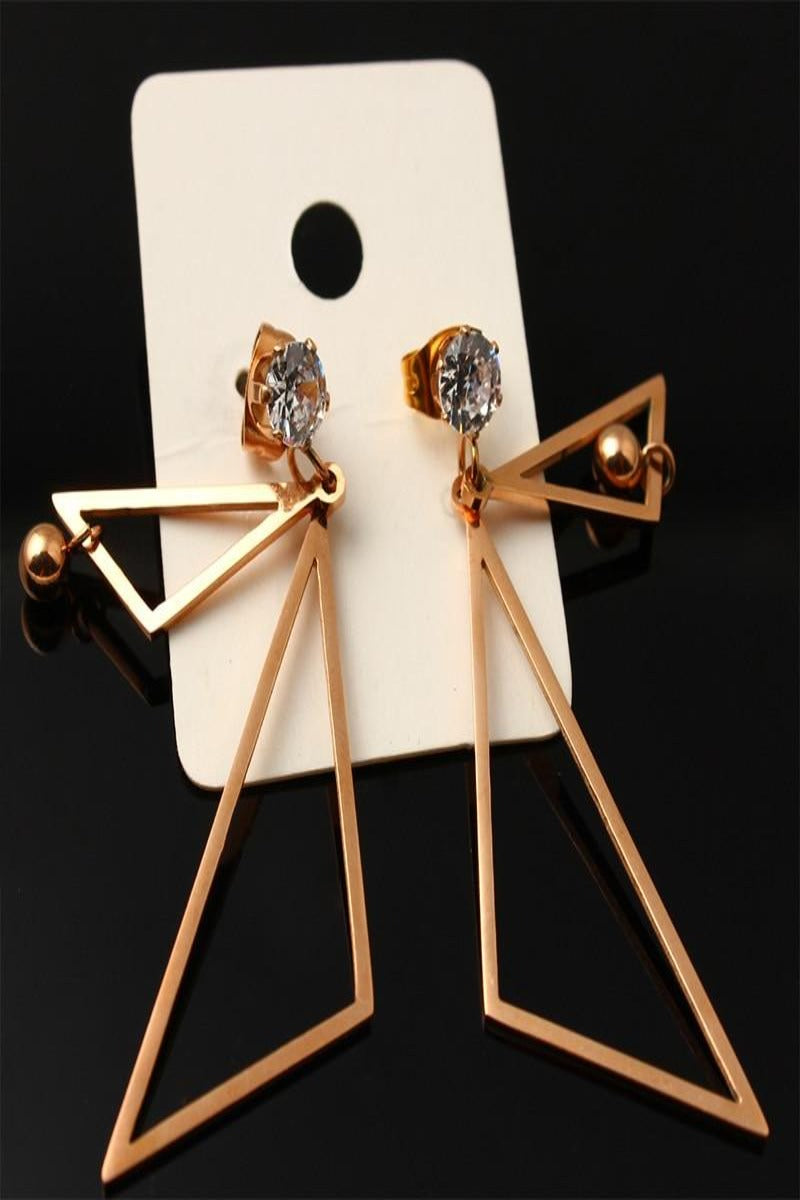 Stainless Steel Gold earrings