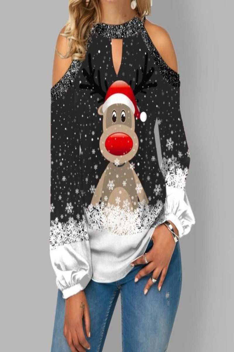 Christmas Festive Pullover Top